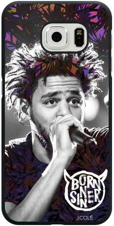 J Cole Galaxy S6 Case,J.Cole Black Plastic Samsung Galaxy S6 Customized Case,Newest Cover