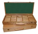 OAK 500 Chip Capacity Case - WOOD