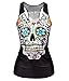 Hot Fashion Women Corpse Bride Printed Sleeveless T Shirt Vest Tank Tops