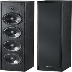 BIC America Venturi DV64 2-Way Tower Speaker, Black (Single)