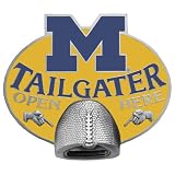 NCAA Michigan Wolverines Tailgater Bottle Opener Hitch Cover