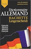 Revue Hachette  / Dictionnaire Français/Allemand Allemand/Français