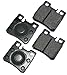 Akebono EUR495 Euro Ultra Premium Ceramic Disc Brake Pad Kit , GREY