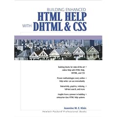 Building Enhanced HTML Help with DHTML and CSS