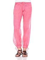 Peace & Love Pantalón Cordones (Fucsia)