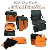 Stadium Seat & Blanket Combo - Orange