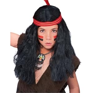 Rubies Child's Native American Boys Costume Wig