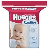 Huggies Gentle Care Sensitive Baby Wipes Popup Refill, 184-Count Pack