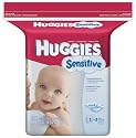 Huggies Sensitive Baby Wipes, Refill, 184-Count Pack (Pack of 3)
