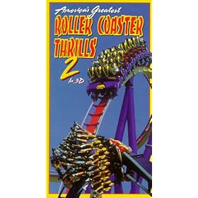 America's Greatest Rollercoaster Thrills 2 in 3D [VHS]