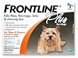 Merial Frontline Plus Flea and Tick Control for 0-to-22-Pound Dogs and Puppies, 3 Doses