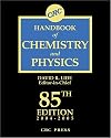CRC Handbook Chemistry and Physics, 85th Edition