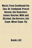 Music from Southend-On-Sea: Dr. Feelgood, Procol Harum, the Hamsters, James Bourne, Milk and Alcohol, the Horrors, Get Cape. Wear Cape. Fly-