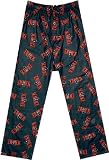 Scarface Logo on Black Flannel Lounge Pants for men