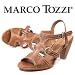 MARCO TOZZI, Damen Hochfront-Sandalette, nuss braun