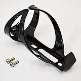 BLACK PLASTIC WATER DRINK BOTTLE RACK HOLDER BRACKET CAGE FOR BICYCLE BIKE