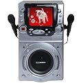 Emerson Karaoke System with 7" Monitor and 100 Songs - GQ955