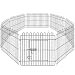 Pet Playpen Heavy Duty Dog Cat Puppy Pen Cage 8 side 2ft high