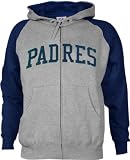 San Diego Padres Classic Tackle Twill Zip Hooded Sweatshirt