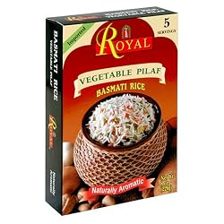 Royal Pilaf, Vegetable Pilaf, 8 Ounce Box (Pack of 6)