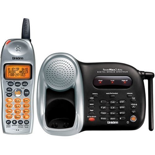 Uniden DCT 6485 2.4 GHz Expandable Cordless Phone with Base Keypad, Answering System, and Caller ID