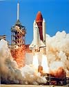 Nasa Shuttle Blast Off Space Launch Art Poster Print - 16" X 20"