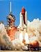 Nasa Shuttle Blast Off Space Launch Art Poster Print - 16