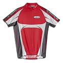 Jeantex Spiazzi Short Sleeve Cycling Jersey, Red, Medium Chest 39-40 Inches