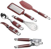 Kitchen Aid 6-Piece Gadget Set, Red