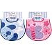 Puppy or Butterfly Color Velour Feeder Bib