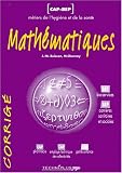 Maths, m�tiers de la sant�, CAP et BEP, exercices corrig�s