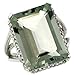 10k White Gold ( 18x13 mm ) Large Stone Engagement title=