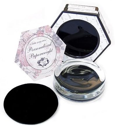 Create Your Own Personalized Small Round Paperweight Kit
