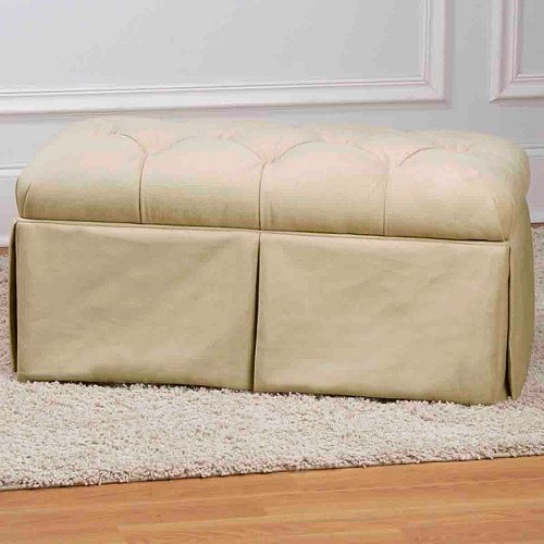 Highgate Manor Tufted Fabric Storage Bench