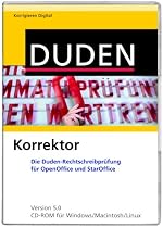 DUDEN Korrektor 5.0 f&uuml;r Open Office und StarOffice