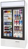 Beverage Air LV38-1-W 2 Sliding Glass Door Merchandiser Refrigerator | 38 C ....