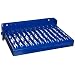 Vestil SFS-149 Manual Serrated Fold Up Step, Steel, 14" Width, 9" Depth, 350 lbs Capacity