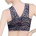 New Womens Wirefree Yoga Sports Leisure Sexy Lace Padded Bra