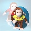 Curious George - Mini George (yellow shirt) by Russ Berrie