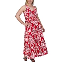 Product Image Women's Plus-Size Merona® Red/White V-Neck Sleeveless  Sun Dress