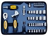 KR Tools 10044 Pro Series 45-Piece Stubby Tool Set