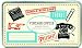 Vintage Office Rubber Stamps 8 Pieces in a Tin With Ink Pad