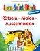 Bücher : Lern-Spiel-Block. Rätseln - Malen - Ausschneiden (Kindergarten)