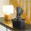 Eden indoor cascade waterfall water feature