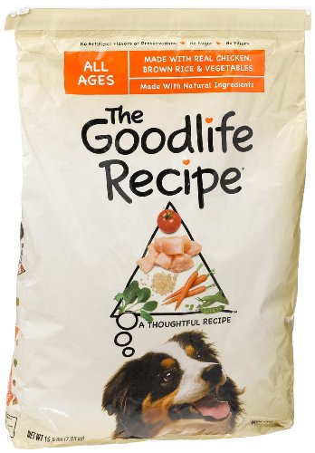 The Goodlife Recipe with Chicken Food for Dogs, 15.5-Pound Bag
