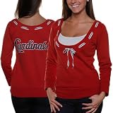 Touch by Alyssa Milano St. Louis Cardinals Ladies Sunny Sweatshirt - Red (Medium)