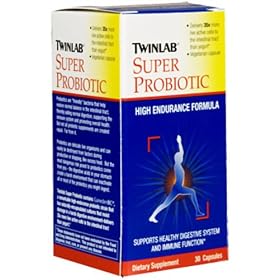 Twinlab Super Probiotic, High Endurance Formula, 30 Capsules