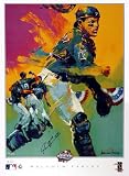 Ivan 'Pudge' Rodriguez Texas Rangers 12x18 Lithograph