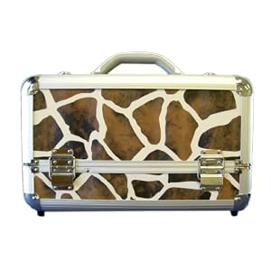 Animal Print Multi Level Jewelry Box - Animal Print Keepsake Box (15inx 9in x 7.5in)
