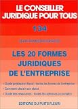 Les 20 formes juridiques de l'entreprise